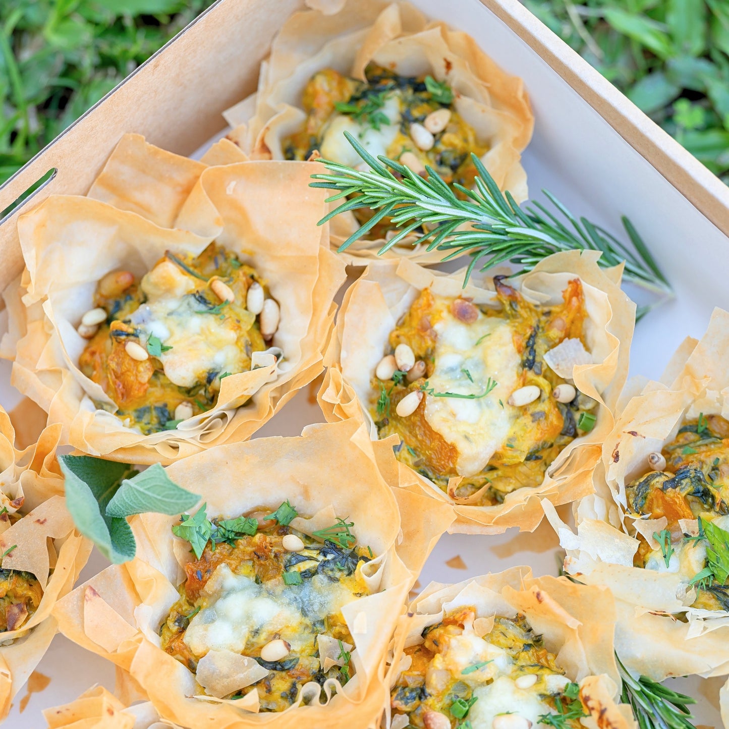 Filo Tartlets