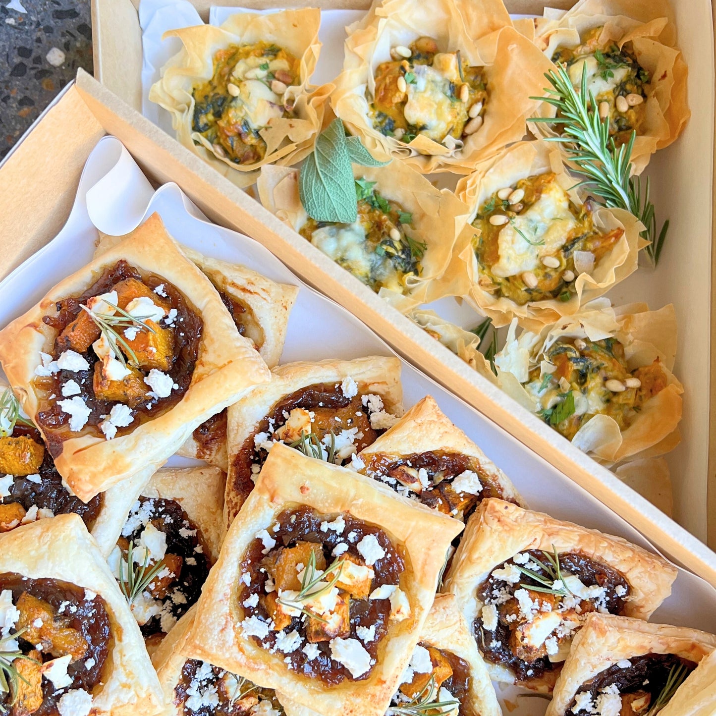 Filo Tartlets